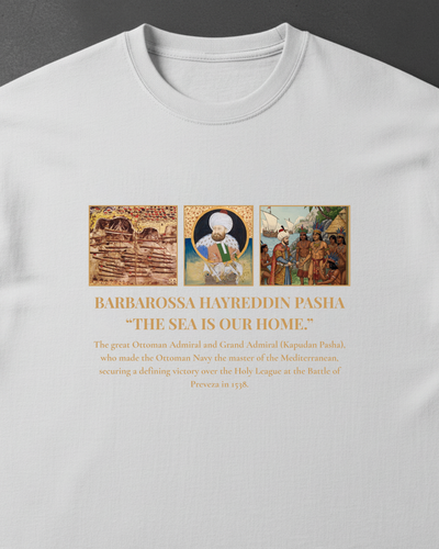 HISTORE™ Hayreddin Barbarossa - Barbaros Hayreddin Paşa Oversize T-shirt