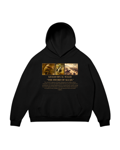 HISTORE™ Khalid ibn Walid Oversize Hoodie