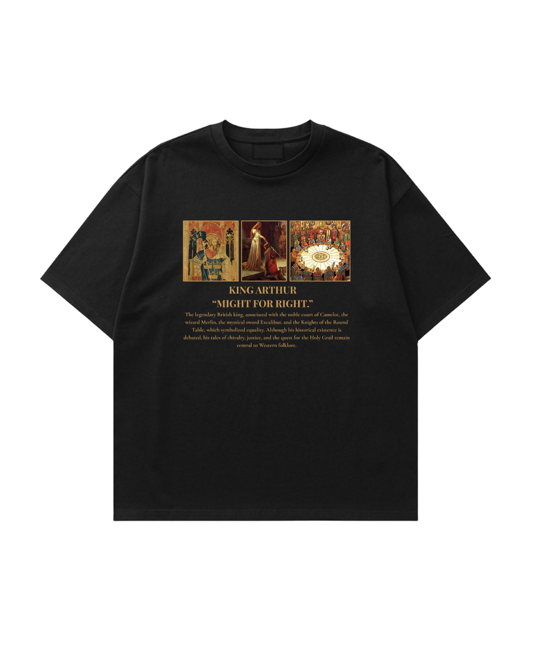 HISTORE™ King Arthur - Kral Arthur Oversize T-shirt