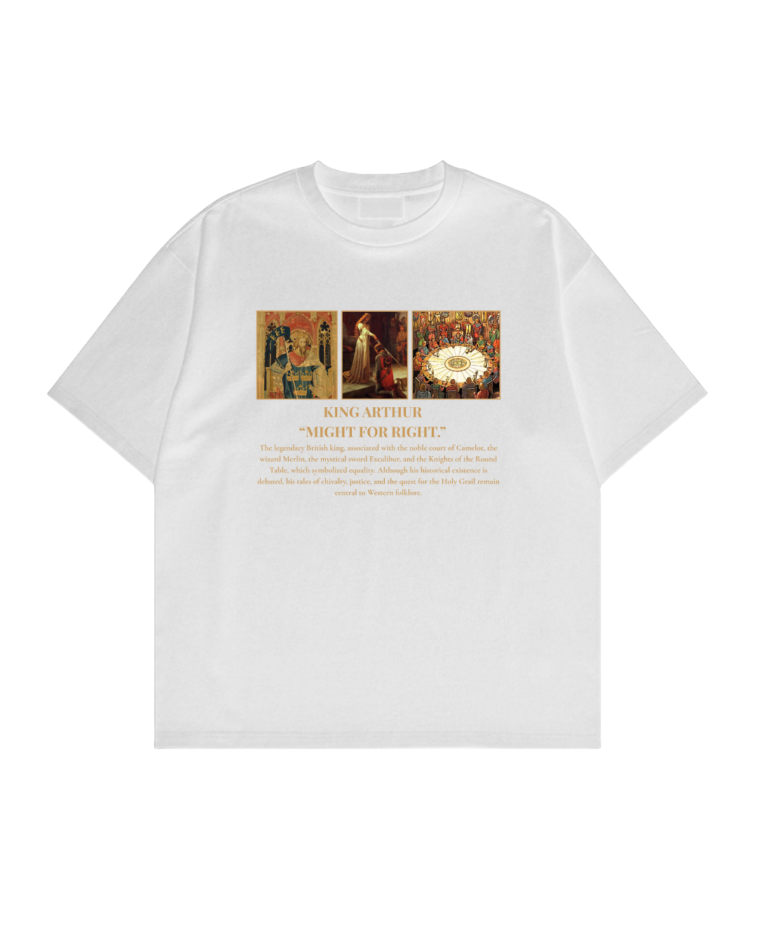 HISTORE™ King Arthur - Kral Arthur Oversize T-shirt