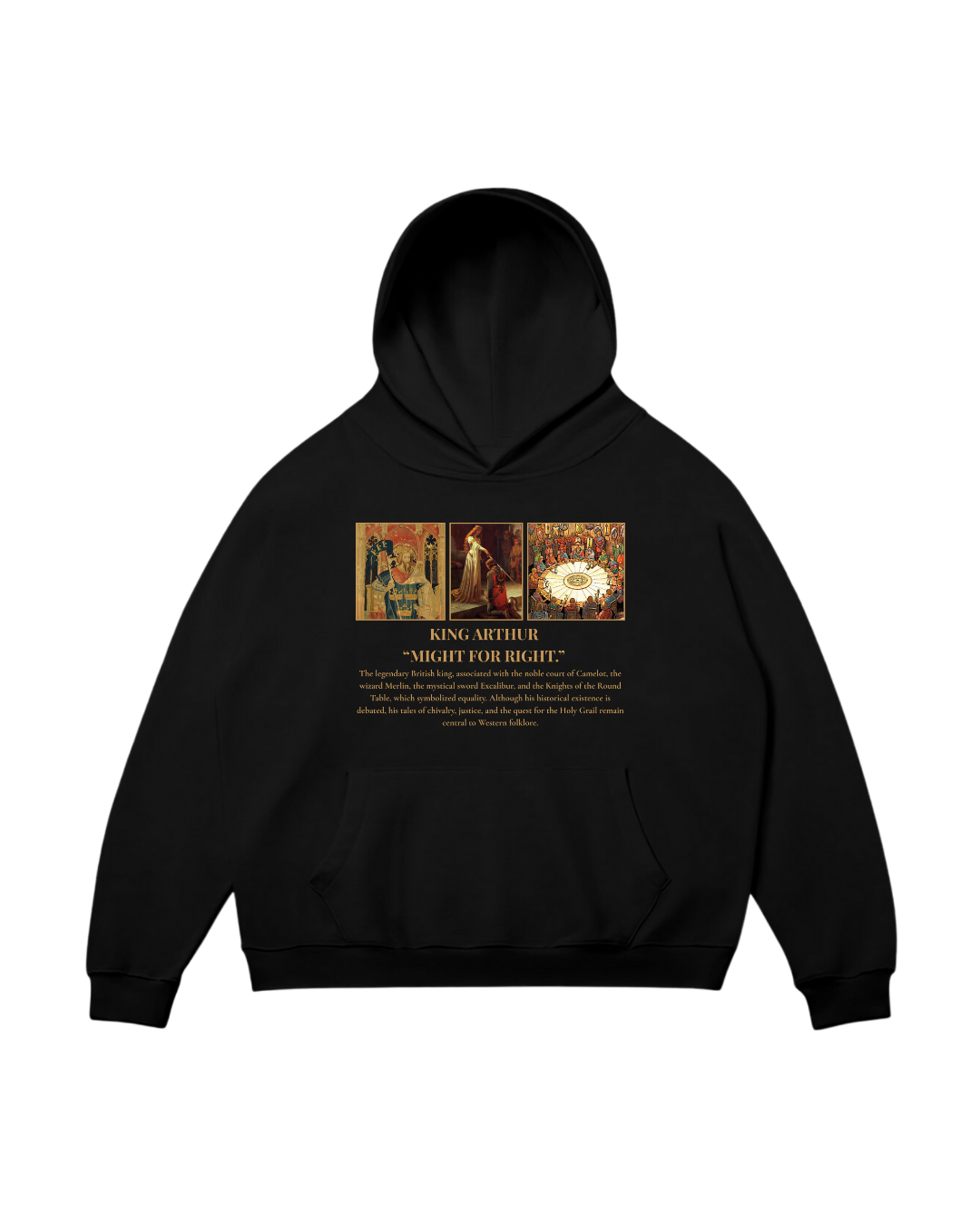 HISTORE™ King Arthur - Kral Arthur Oversize Hoodie