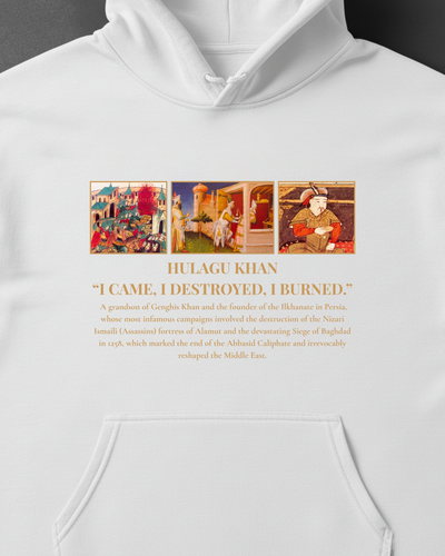 HISTORE™ Hülegü Khan - Hülagû Han Oversize Hoodie