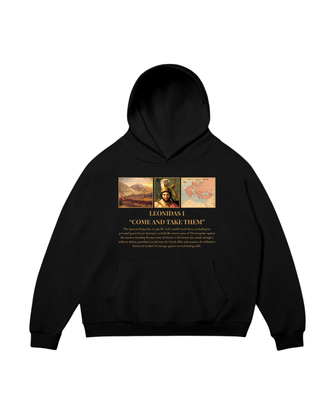 HISTORE™ Leonidas I - I. Leonidas Oversize Hoodie