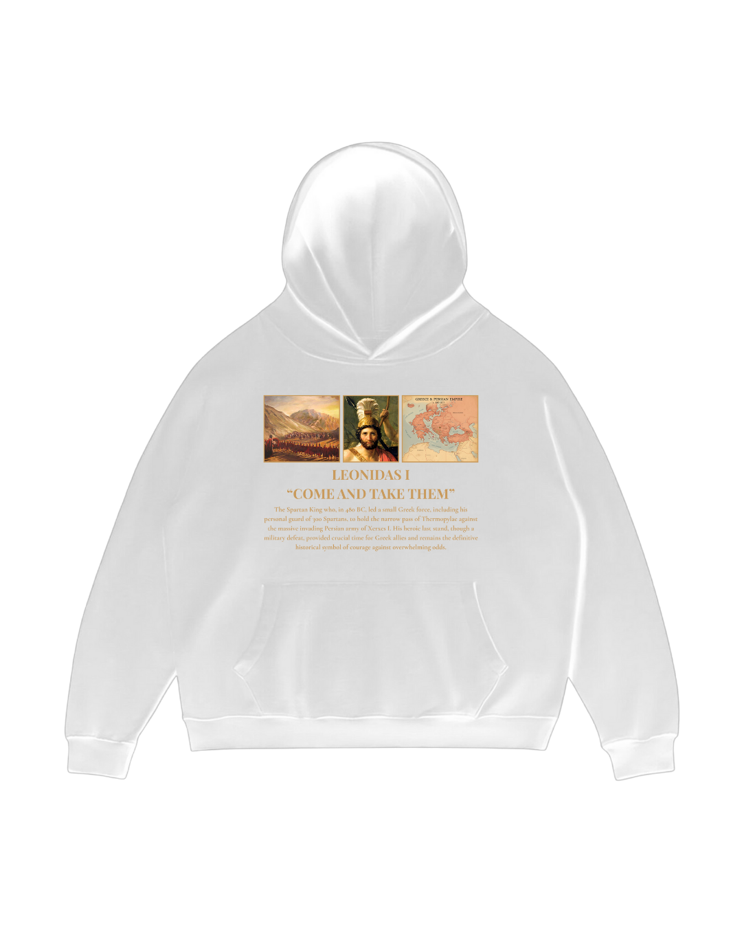 HISTORE™ Leonidas I - I. Leonidas Oversize Hoodie