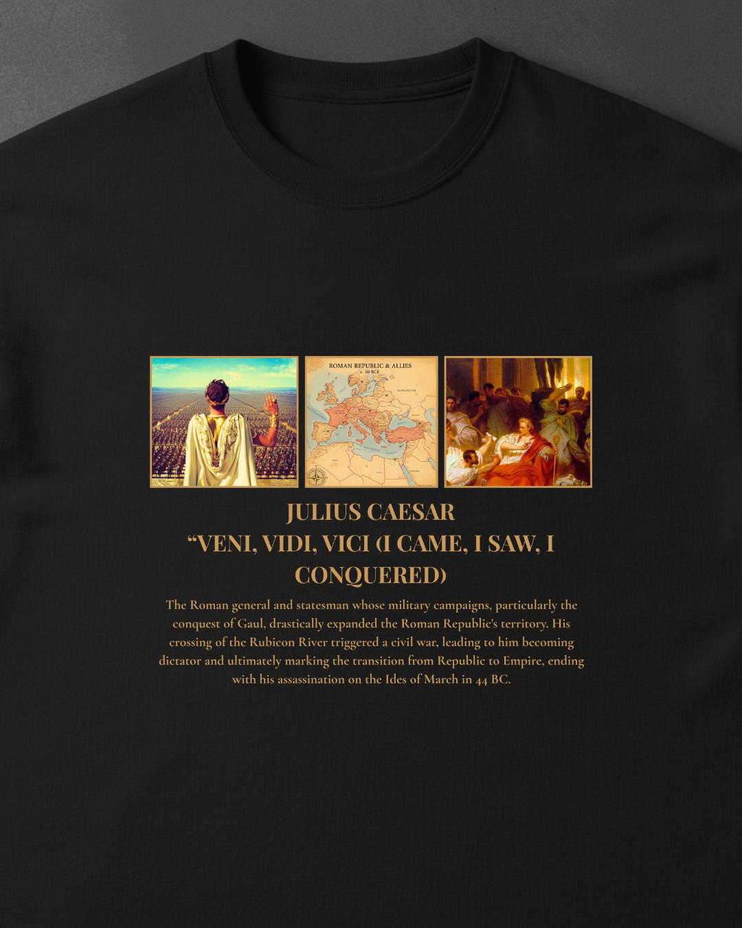 HISTORE™ Julius Caesar Oversize T-shirt