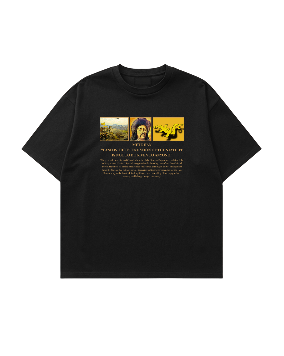 HISTORE™ Modu Chanyu - Mete Han Oversize T-shirt