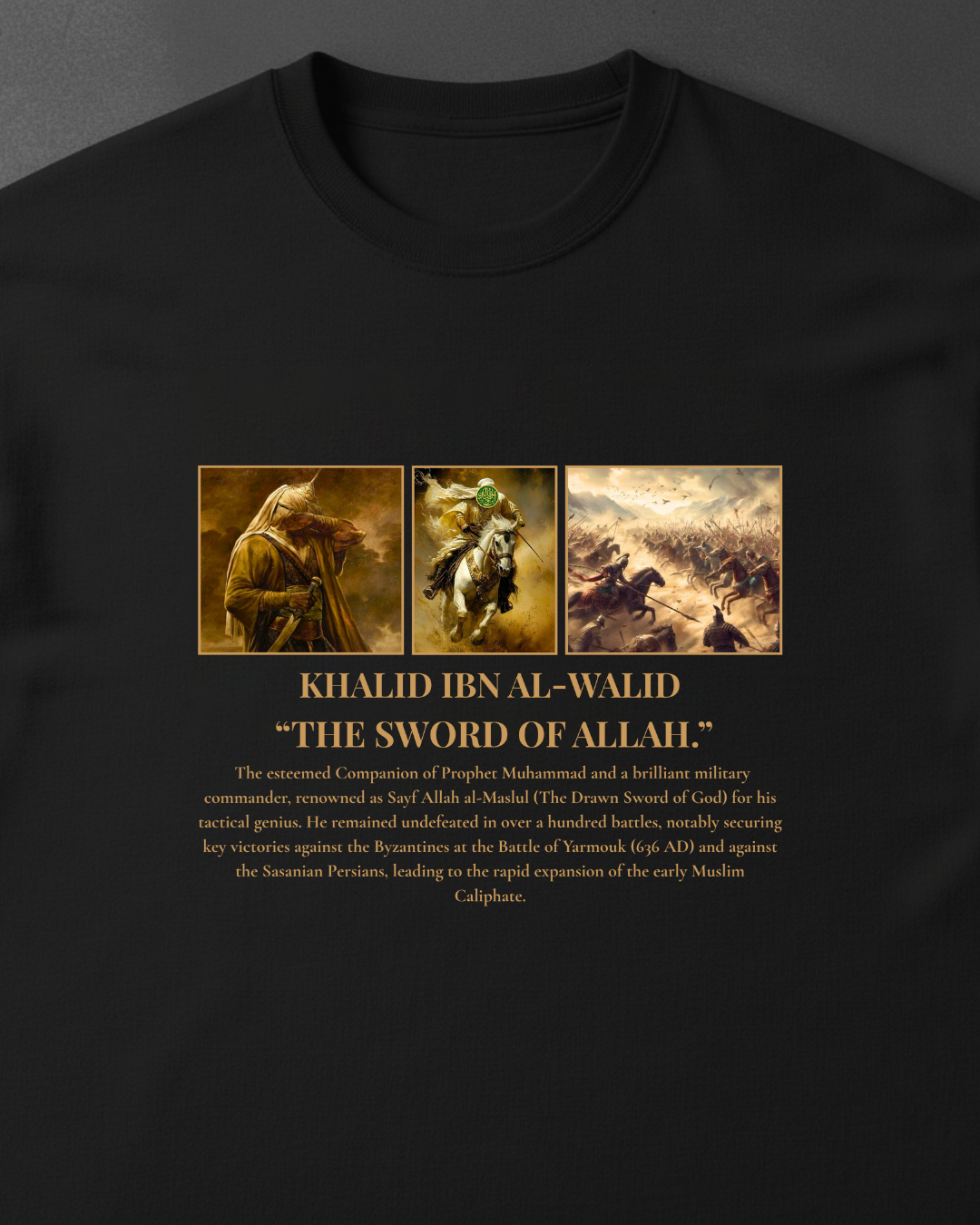 HISTORE™ Khalid ibn Walid Oversize T-shirt