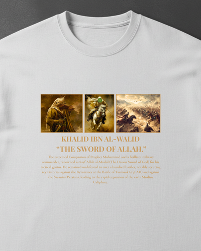 HISTORE™ Khalid ibn Walid Oversize T-shirt