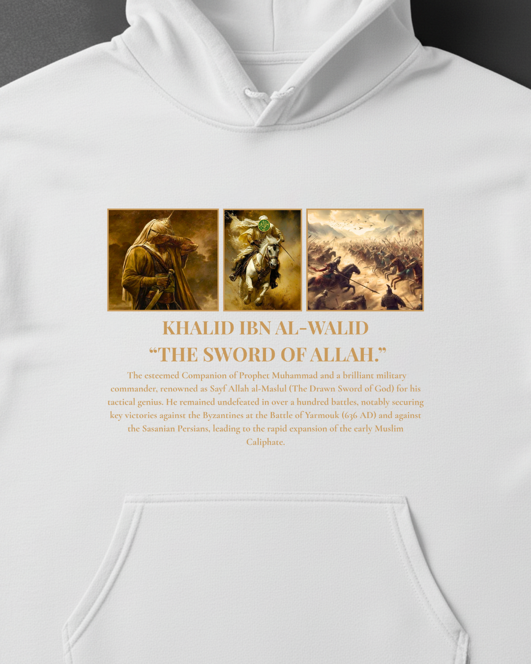 HISTORE™ Khalid ibn Walid Oversize Hoodie