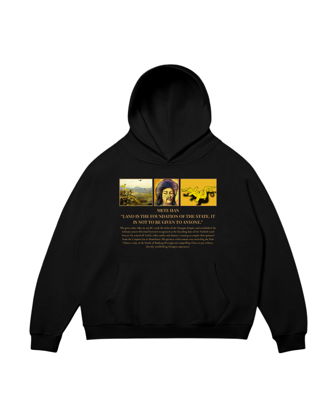 HISTORE™ Modu Chanyu - Mete Han Oversize Hoodie