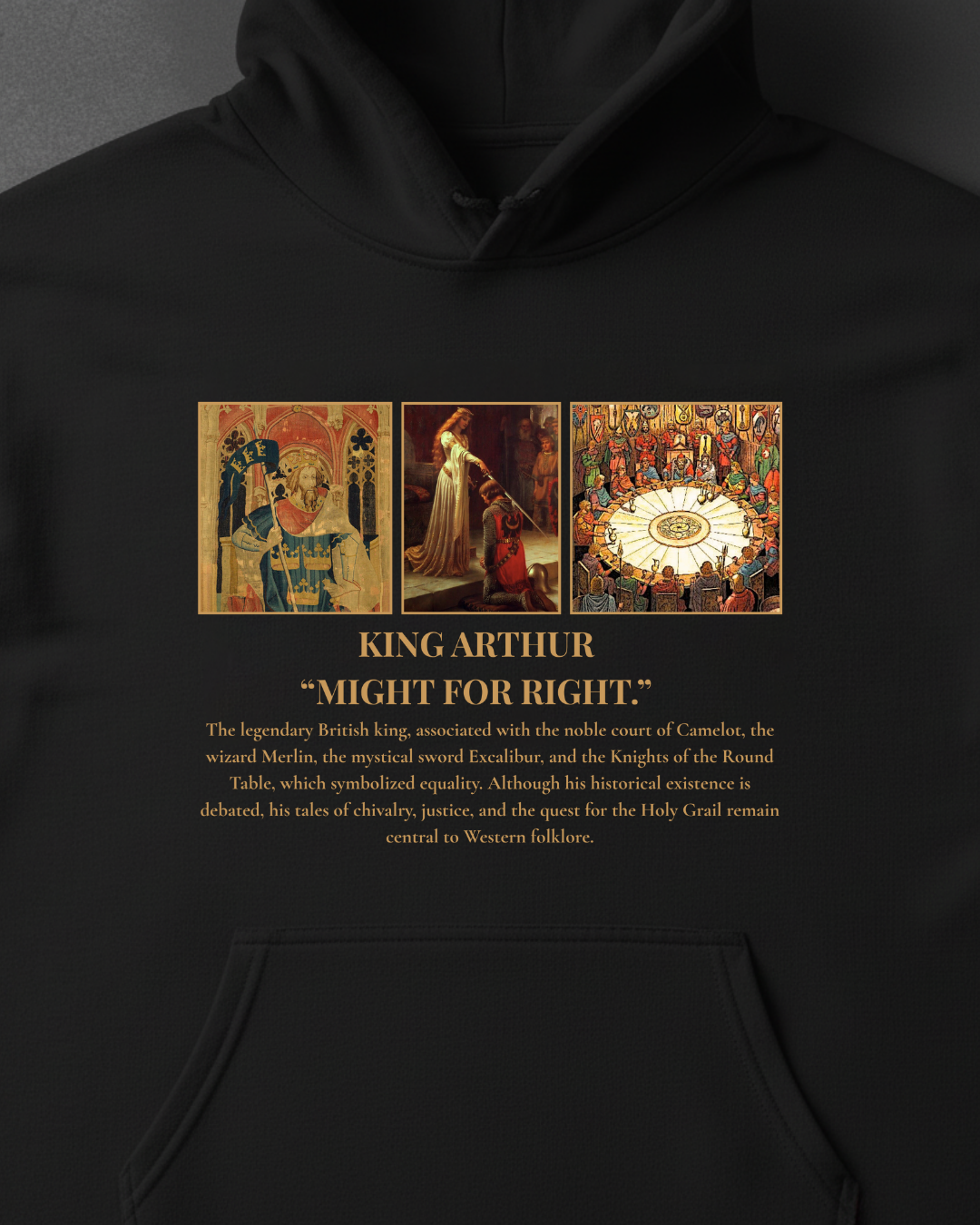 HISTORE™ King Arthur - Kral Arthur Oversize Hoodie