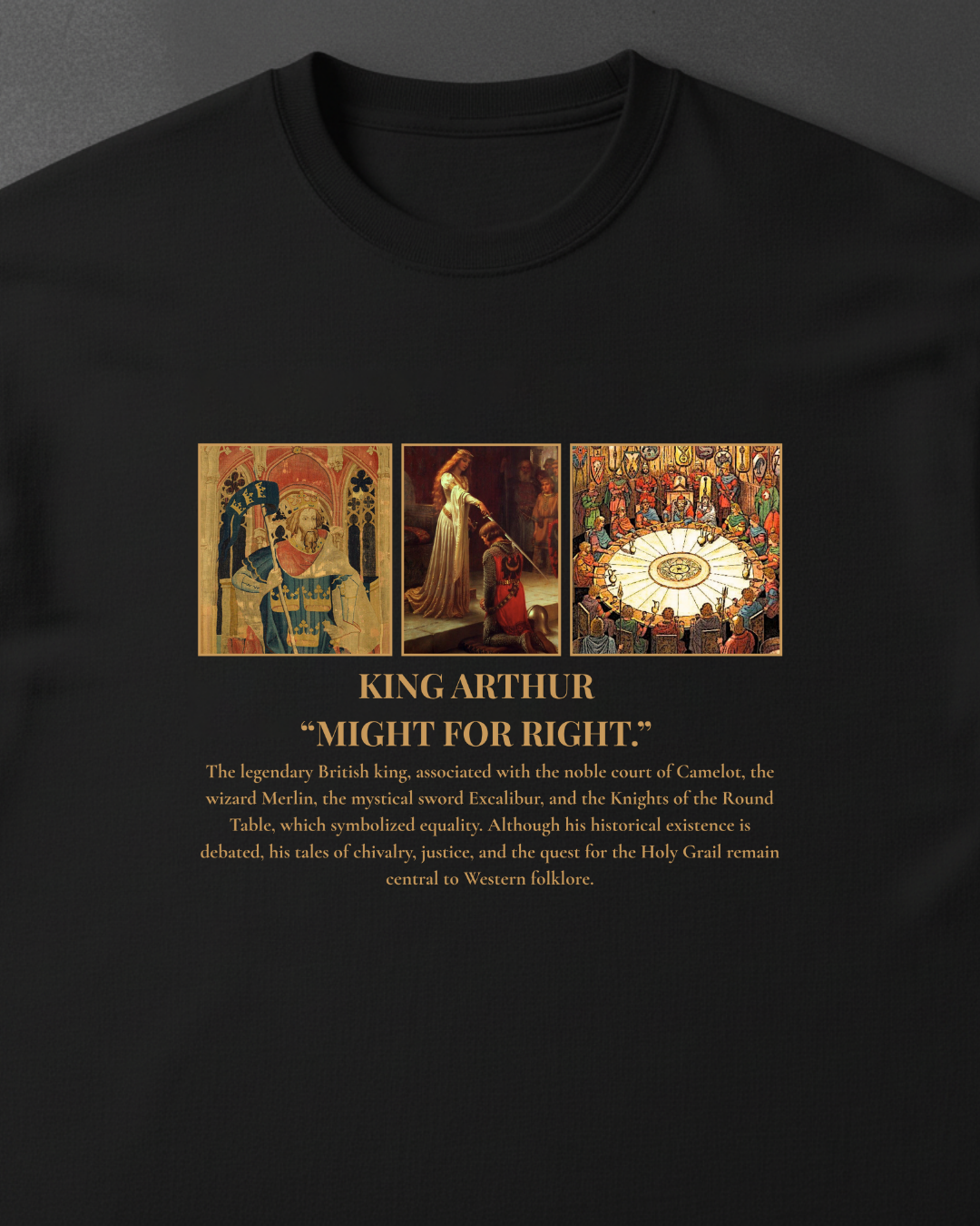 HISTORE™ King Arthur - Kral Arthur Oversize T-shirt