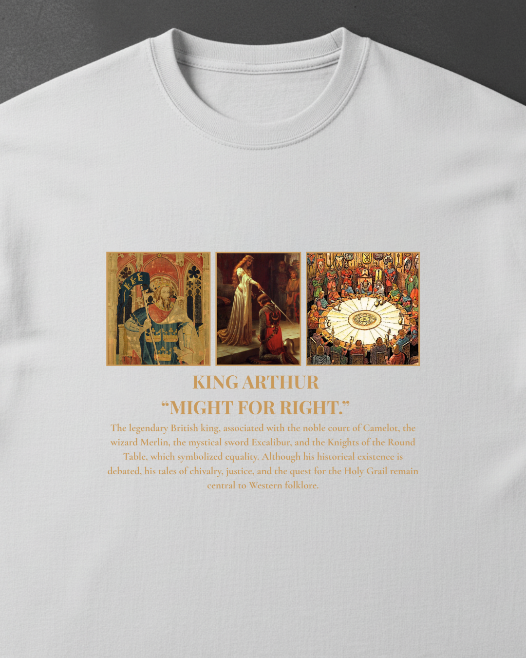 HISTORE™ King Arthur - Kral Arthur Oversize T-shirt