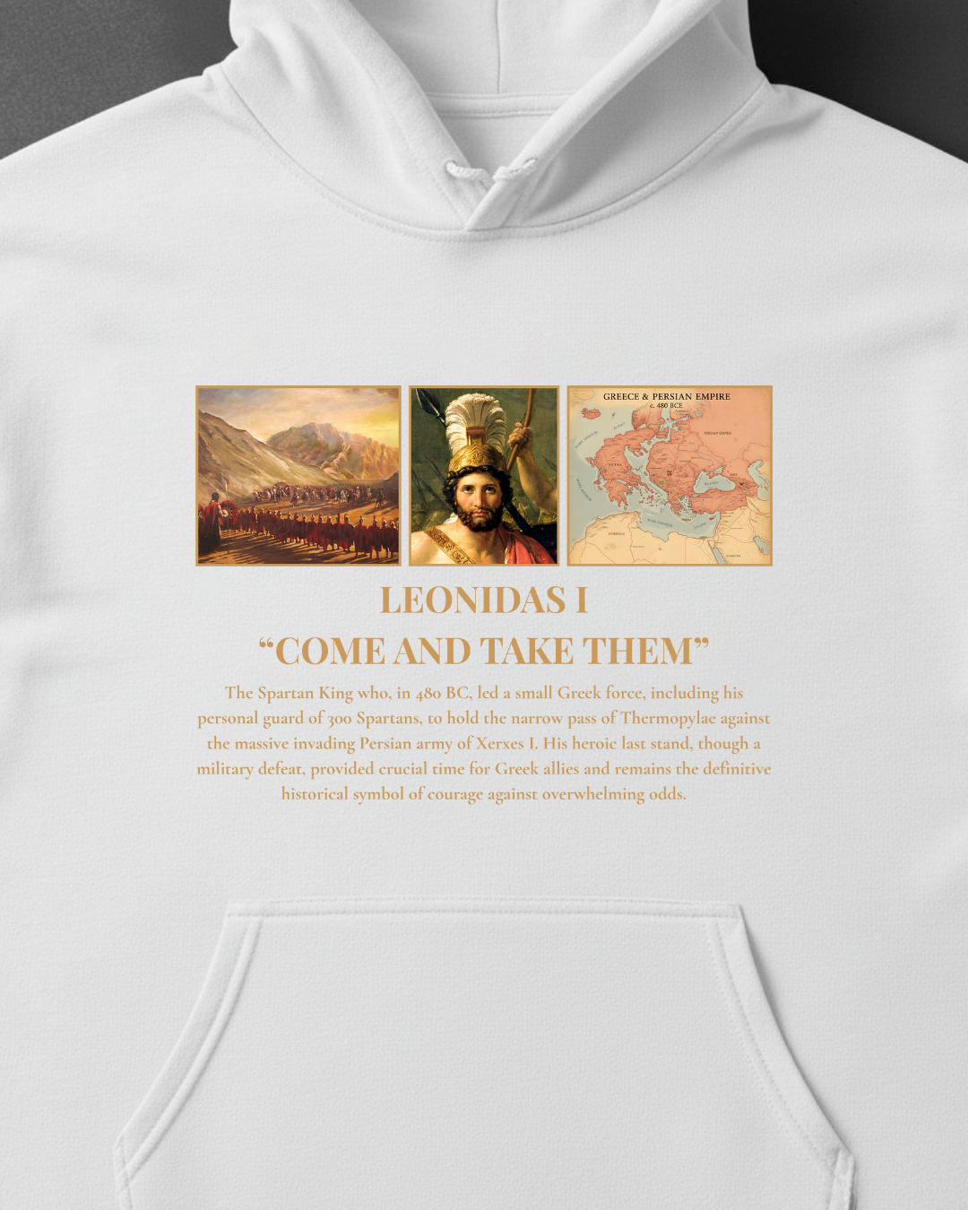 HISTORE™ Leonidas I - I. Leonidas Oversize Hoodie