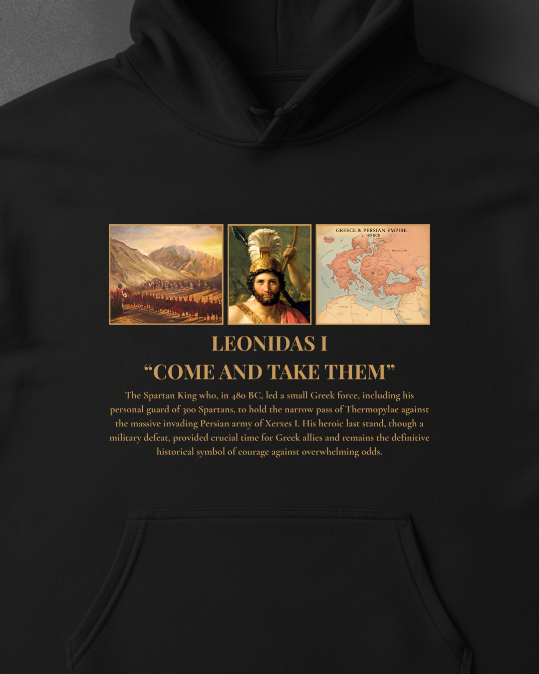 HISTORE™ Leonidas I - I. Leonidas Oversize Hoodie