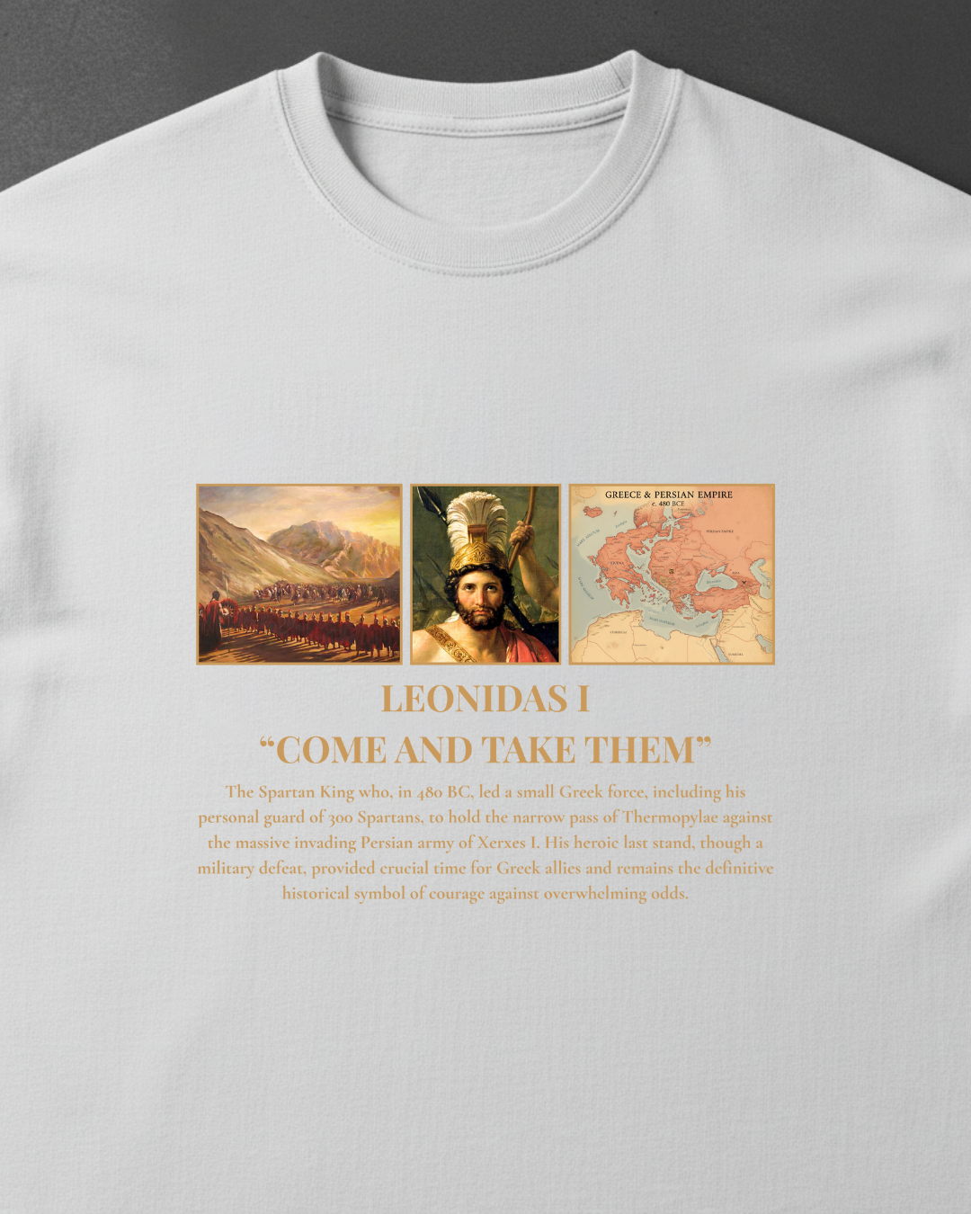 HISTORE™ Leonidas I - I. Leonidas Oversize T-shirt