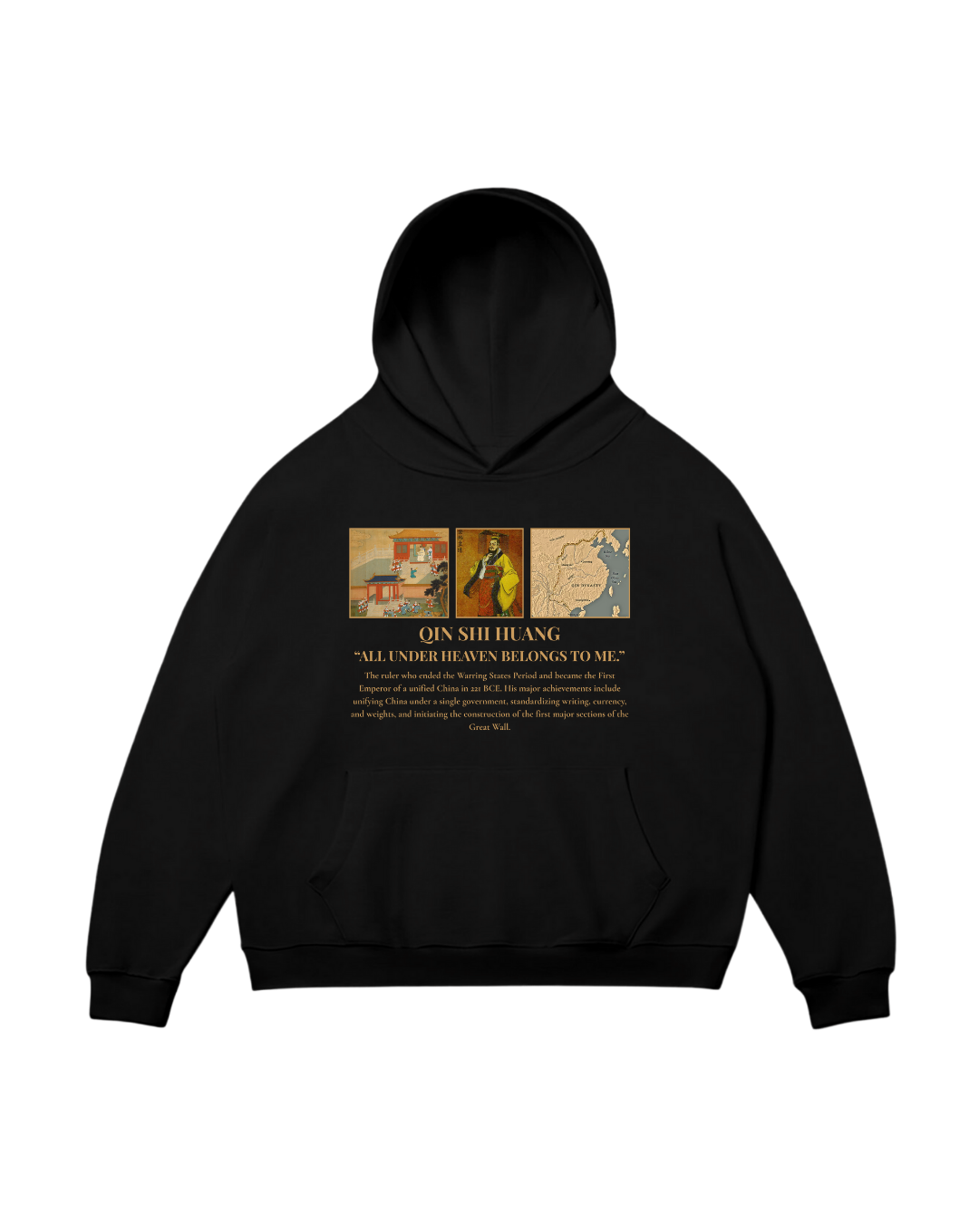 HISTORE™ Qin Shi Huang Oversize Hoodie