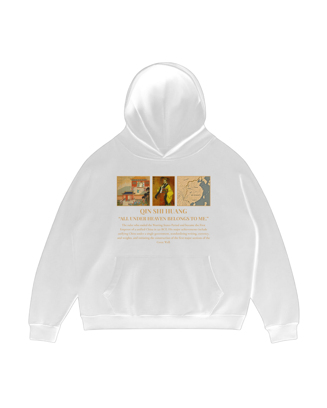 HISTORE™ Qin Shi Huang Oversize Hoodie