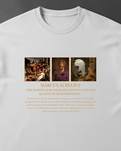 HISTORE™ Marcus Aurelius Oversize T-shirt