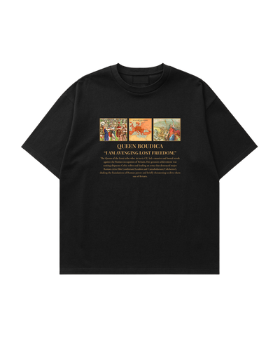 HISTORE™ Queen Boudicca - Kraliçe Boudicca Oversize T-shirt