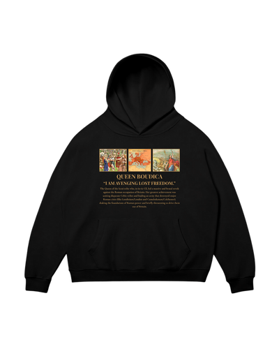 HISTORE™ Queen Boudicca - Kraliçe Boudicca Oversize Hoodie