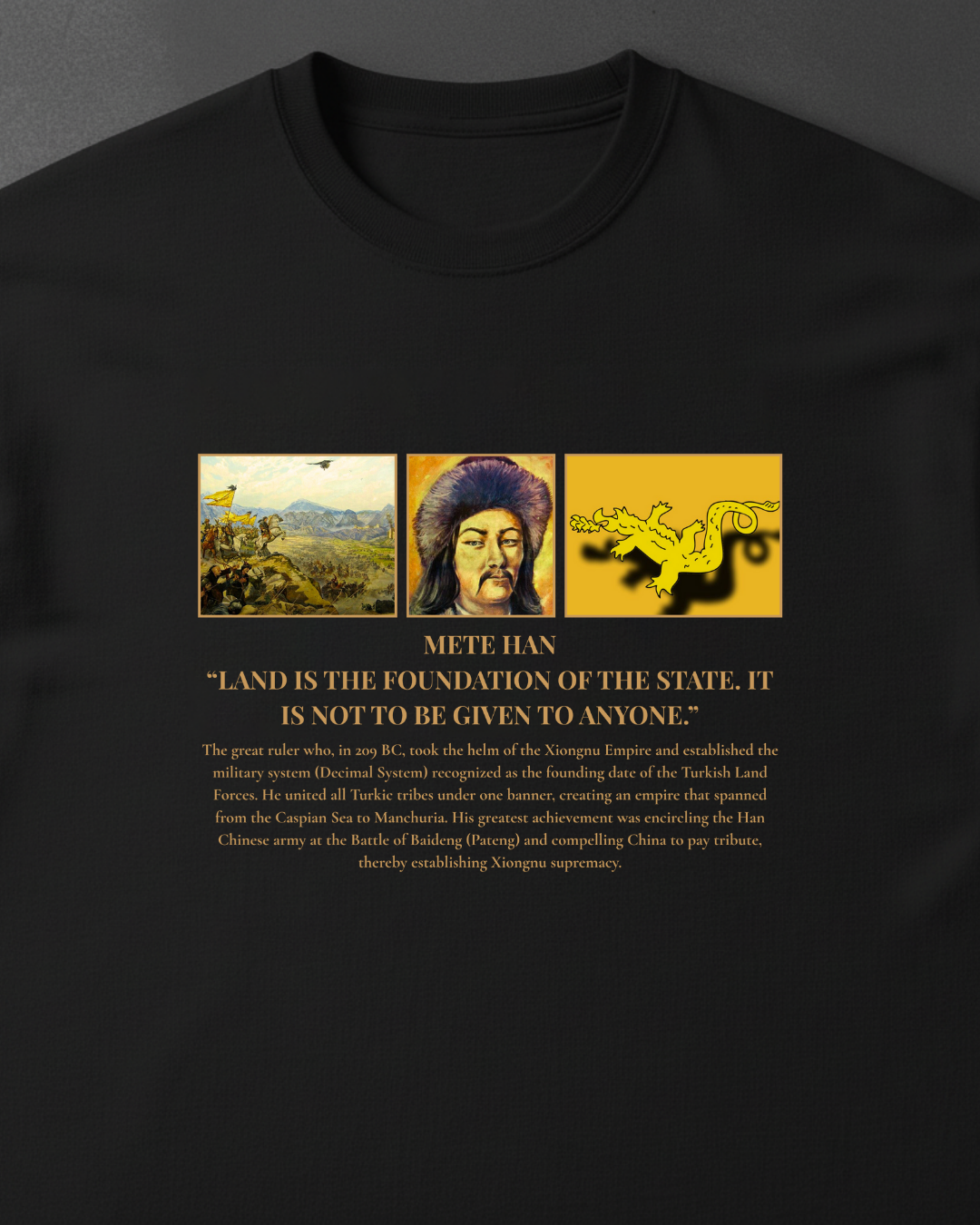 HISTORE™ Modu Chanyu - Mete Han Oversize T-shirt