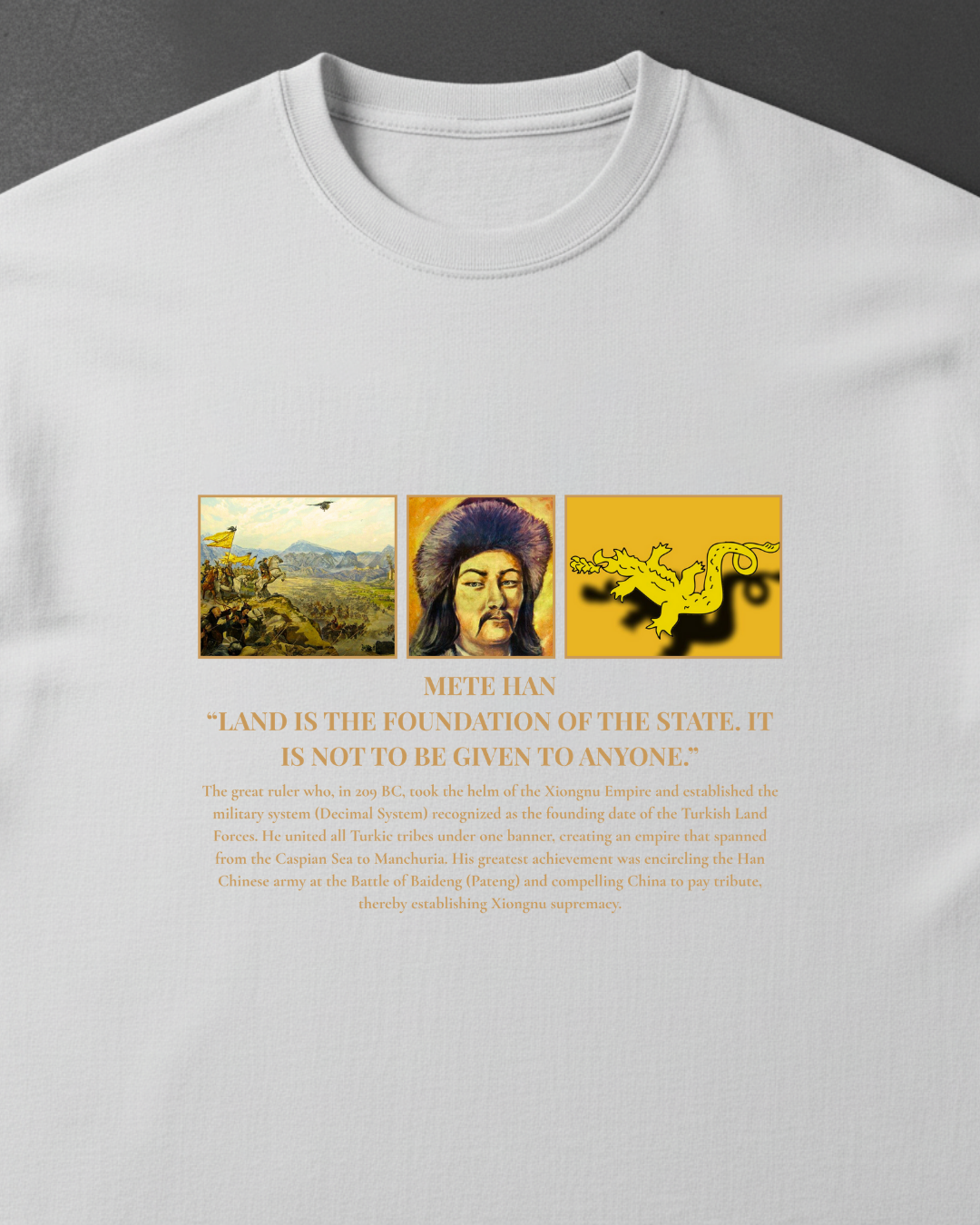 HISTORE™ Modu Chanyu - Mete Han Oversize T-shirt