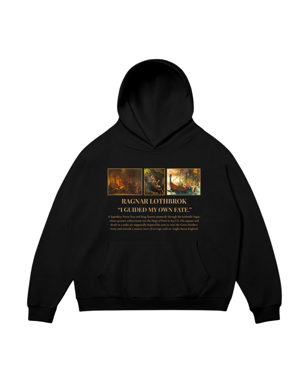 HISTORE™ Ragnar Lothbrok Oversize Hoodie