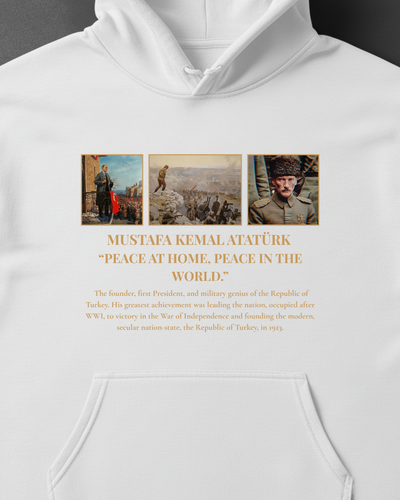 HISTORE™ Mustafa Kemal Atatürk Oversize Hoodie