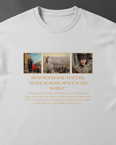HISTORE™ Mustafa Kemal Atatürk Oversize T-shirt