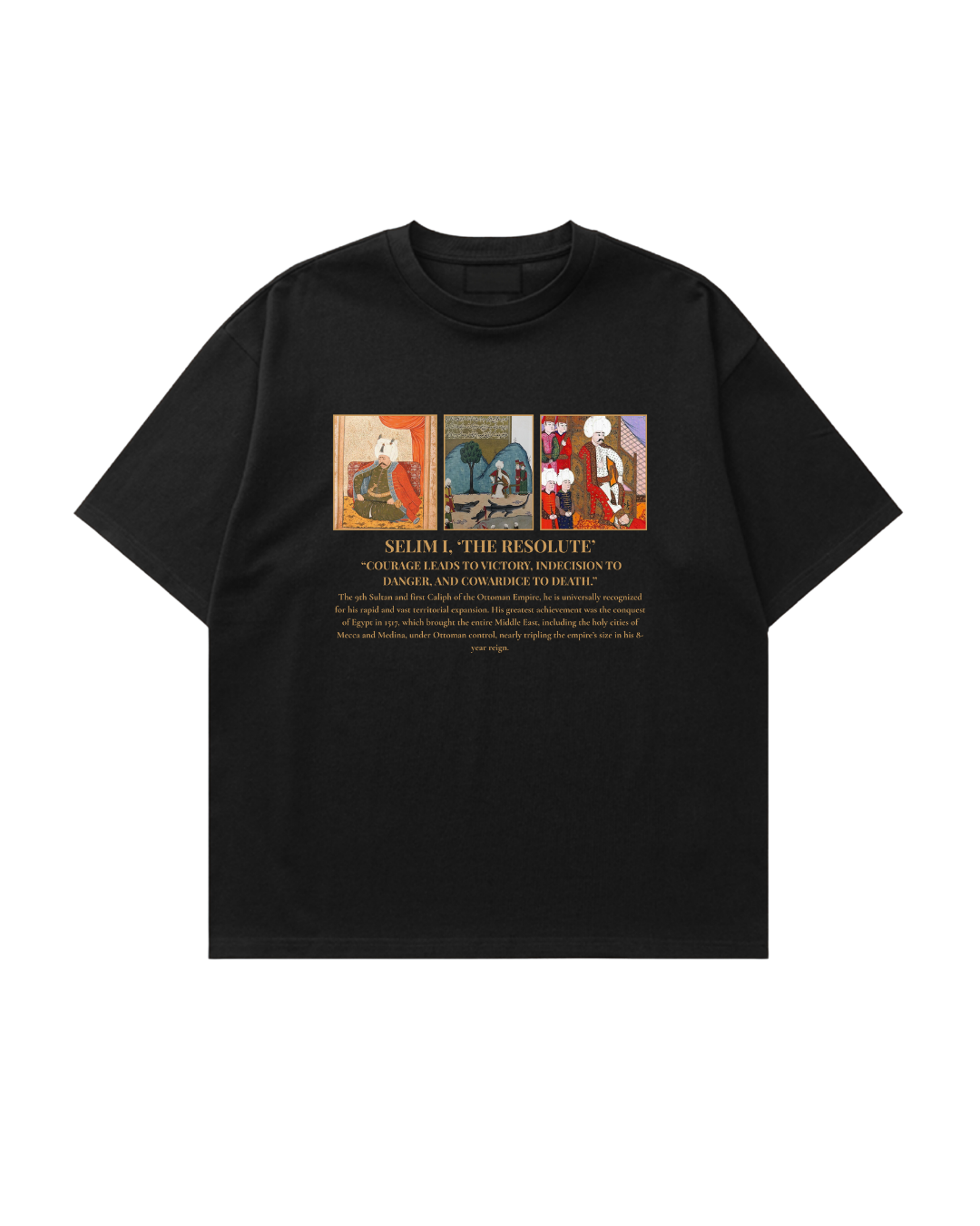 HISTORE™ Selim the Resolute - Yavuz Sultan Selim Oversize T-shirt