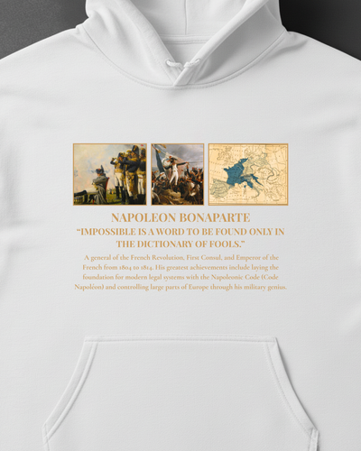 HISTORE™ Napoleon Bonaparte Oversize Hoodie