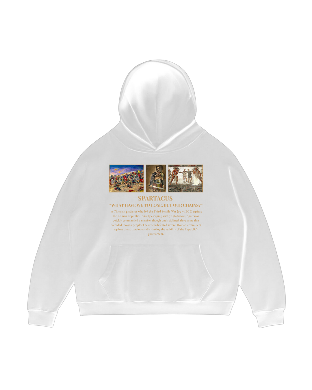 HISTORE™ Spartacus Oversize Hoodie