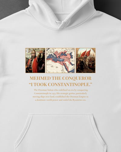 HISTORE™ Mehmed the Conqueror - Fatih Sultan Mehmed Oversize Hoodie