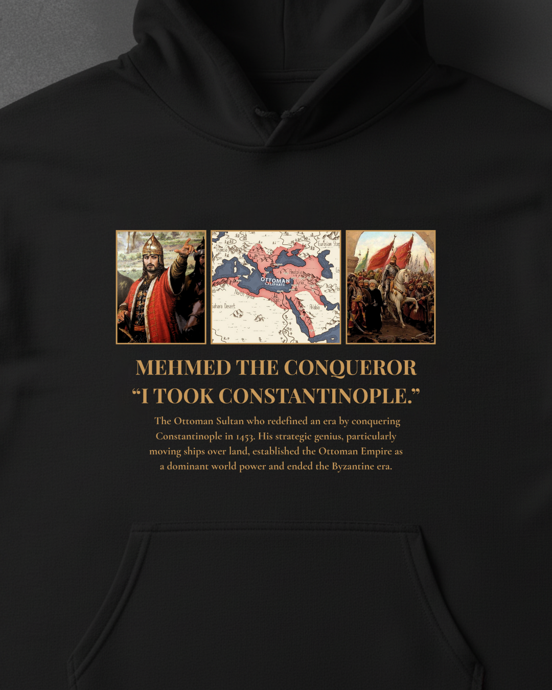 HISTORE™ Mehmed the Conqueror - Fatih Sultan Mehmed Oversize Hoodie