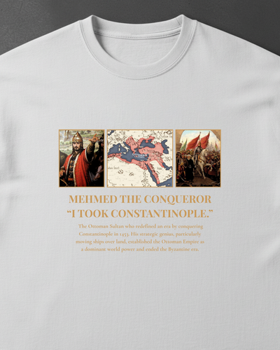 HISTORE™ Mehmed the Conqueror - Fatih Sultan Mehmed Oversize T-shirt