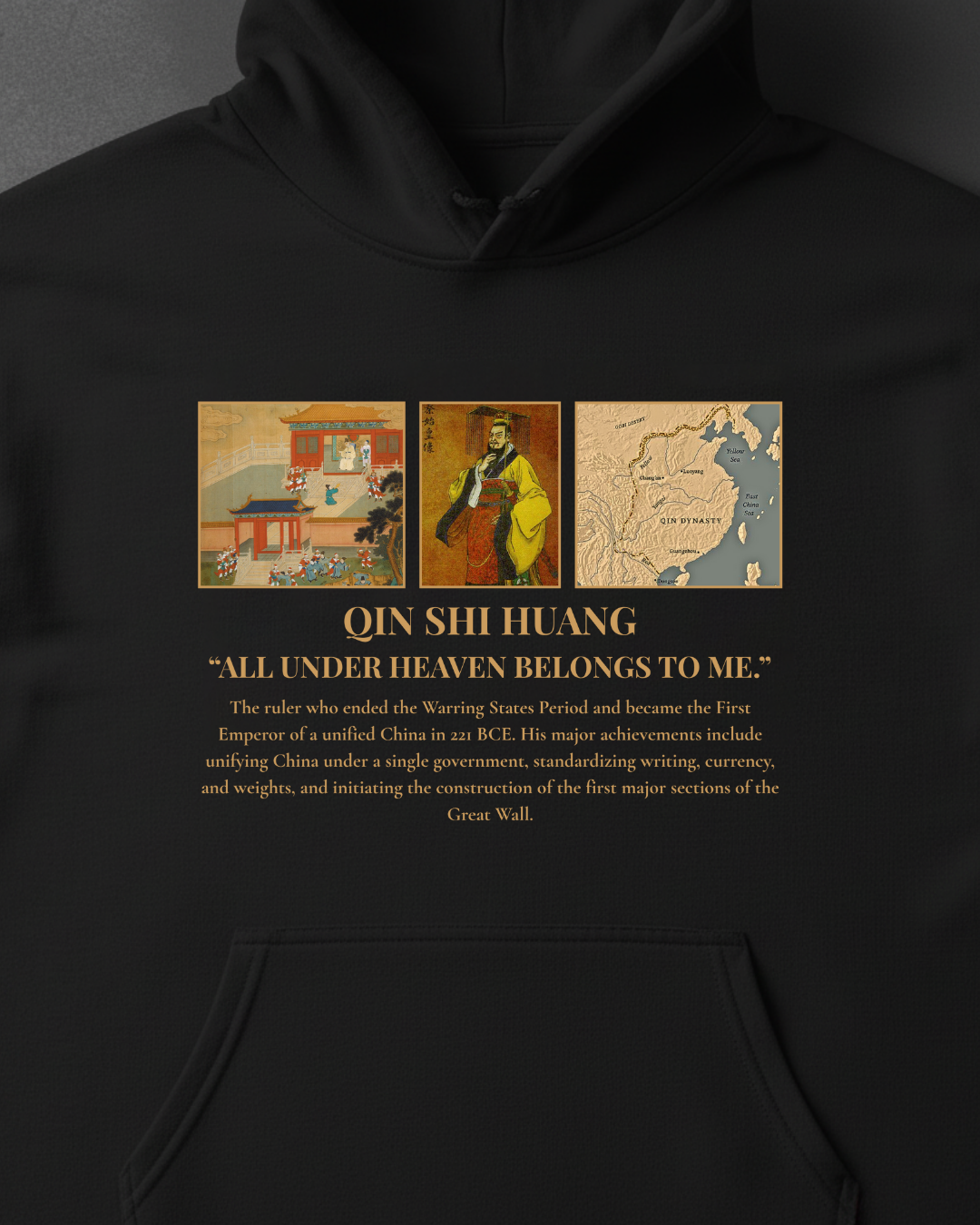 HISTORE™ Qin Shi Huang Oversize Hoodie