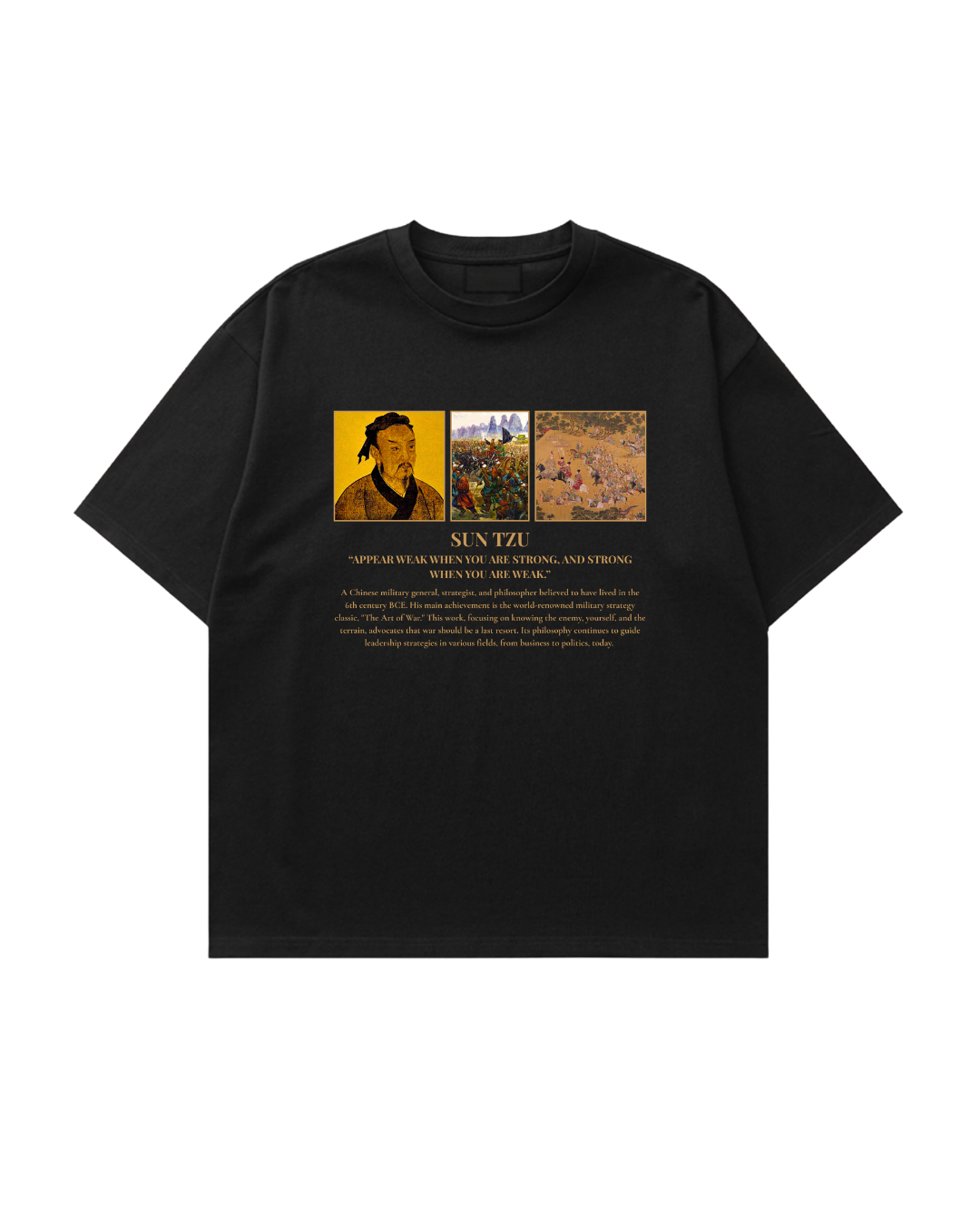 HISTORE™ Sun Tzu Oversize T-shirt