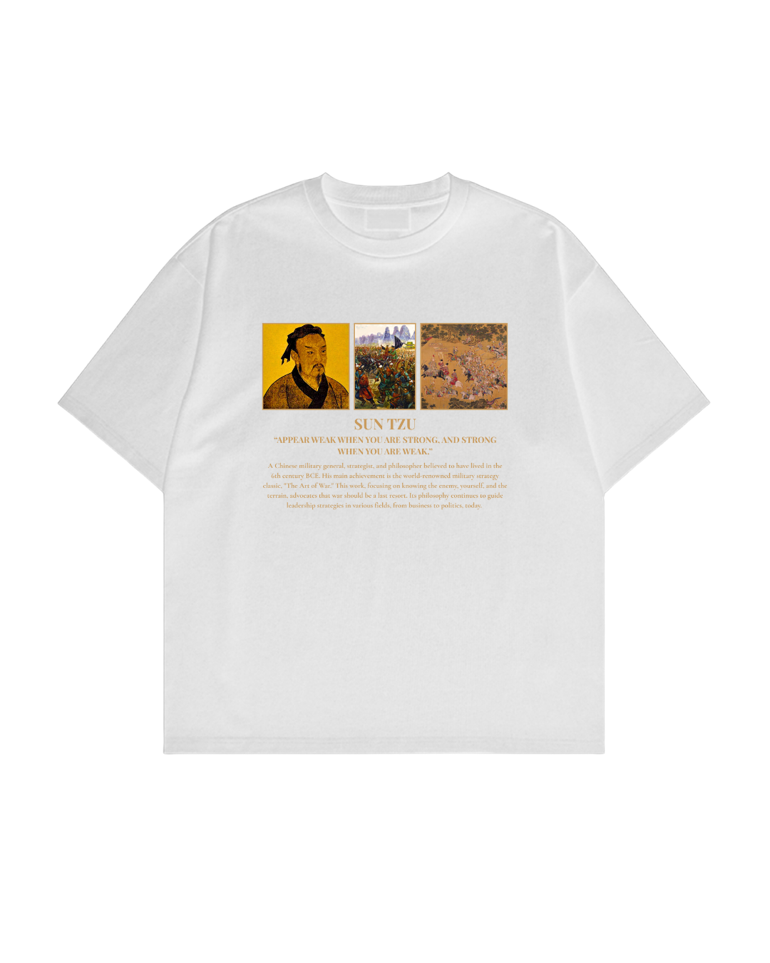 HISTORE™ Sun Tzu Oversize T-shirt