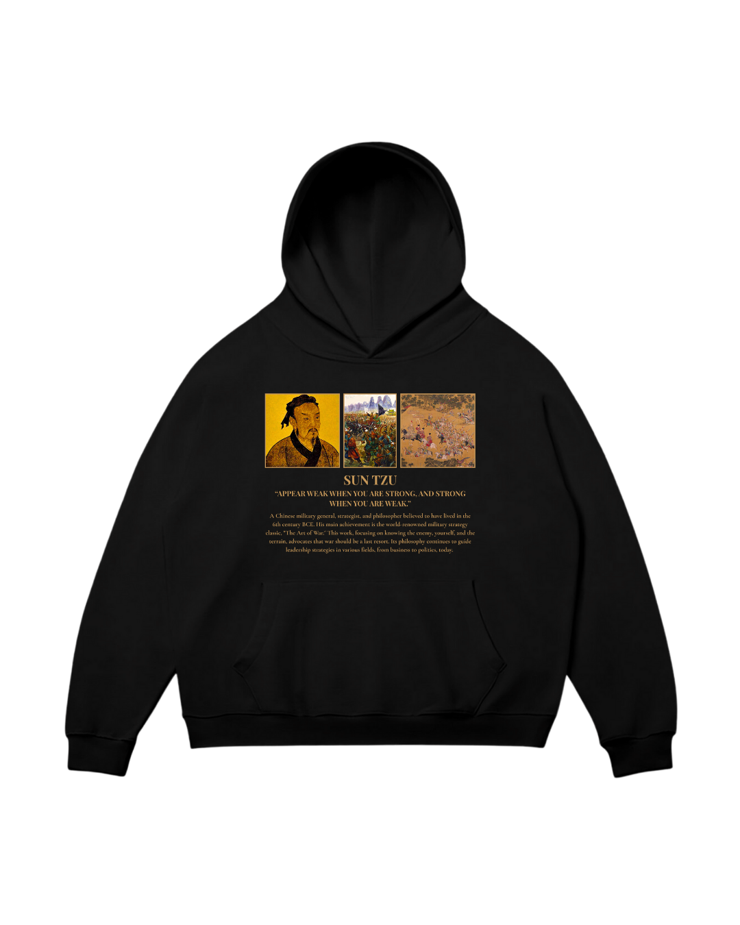 HISTORE™ Sun Tzu Oversize Hoodie