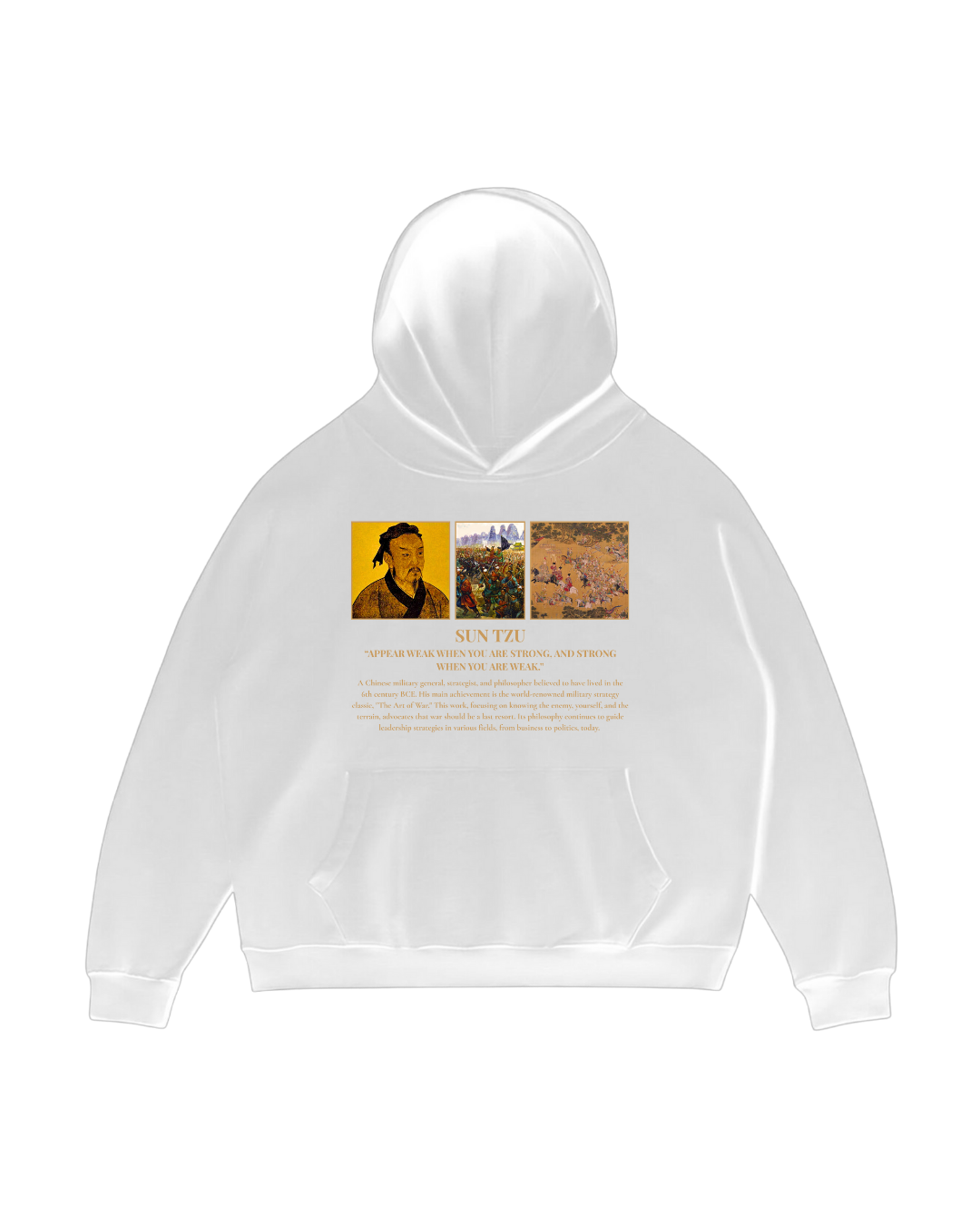 HISTORE™ Sun Tzu Oversize Hoodie