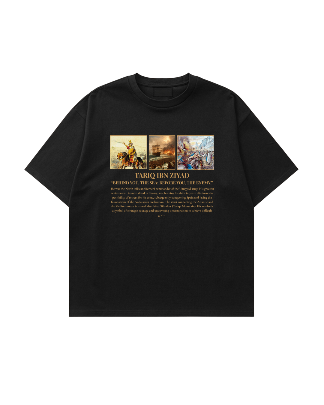 HISTORE™ Tariq ibn Ziyad Oversize T-shirt