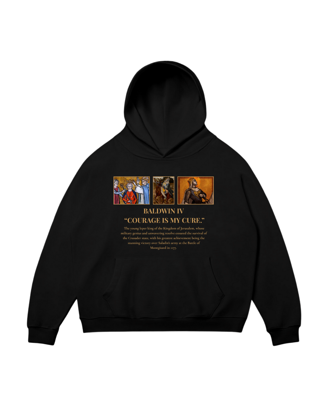 HISTORE™ IV. Baudouin - Baldwin IV Oversize Hoodie