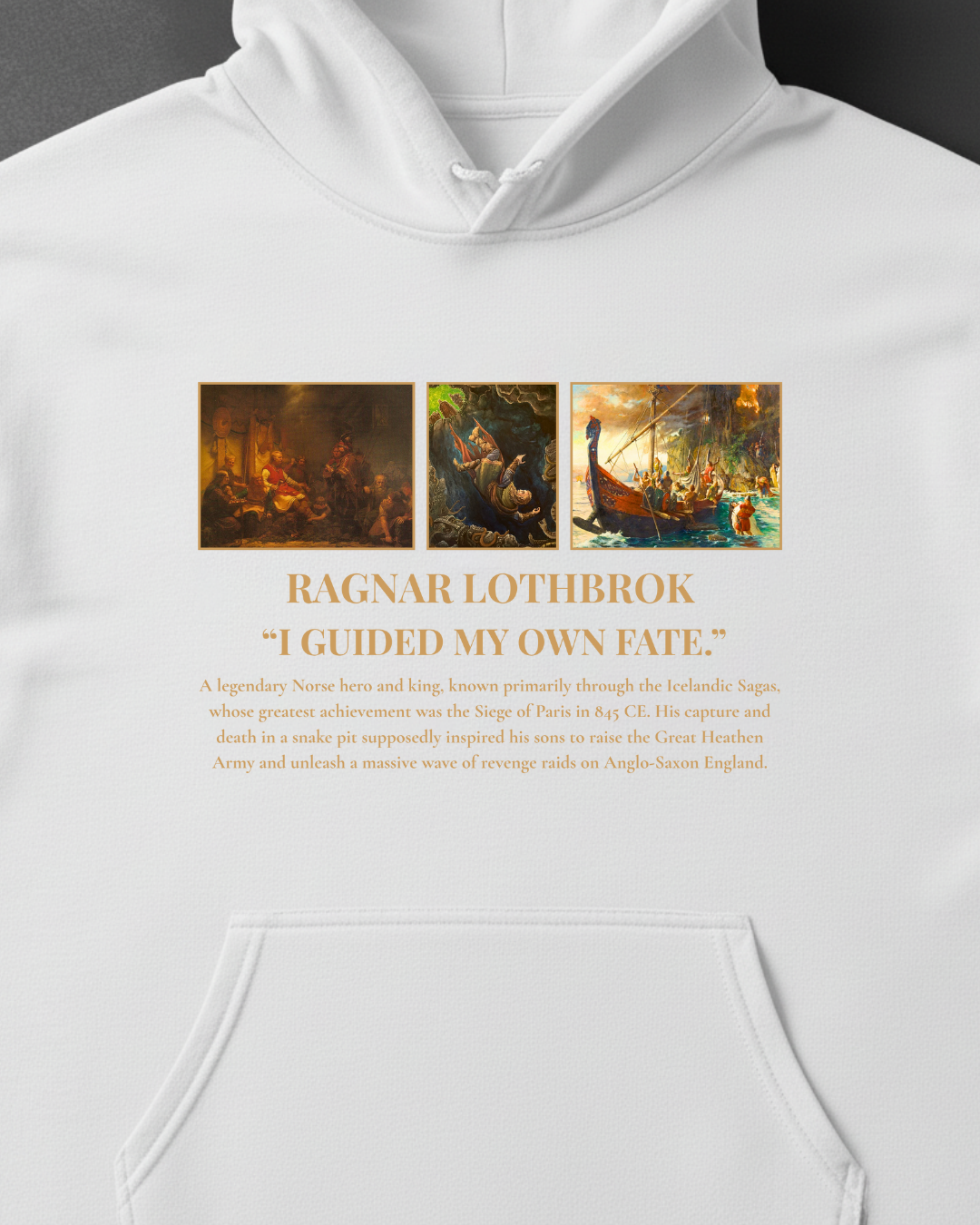 HISTORE™ Ragnar Lothbrok Oversize Hoodie