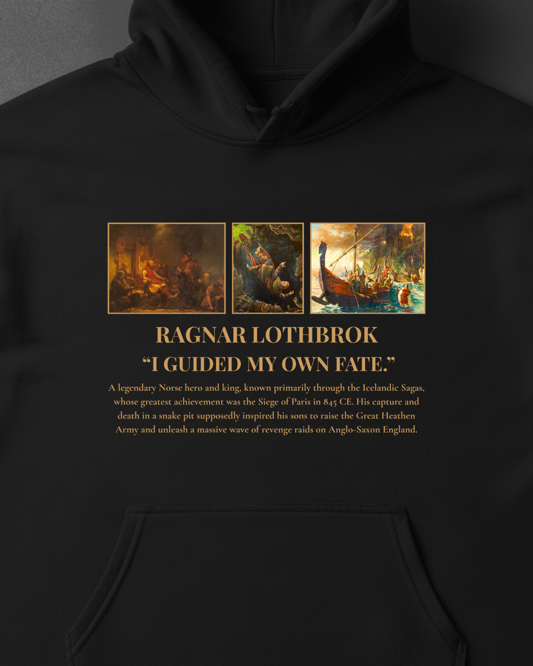 HISTORE™ Ragnar Lothbrok Oversize Hoodie