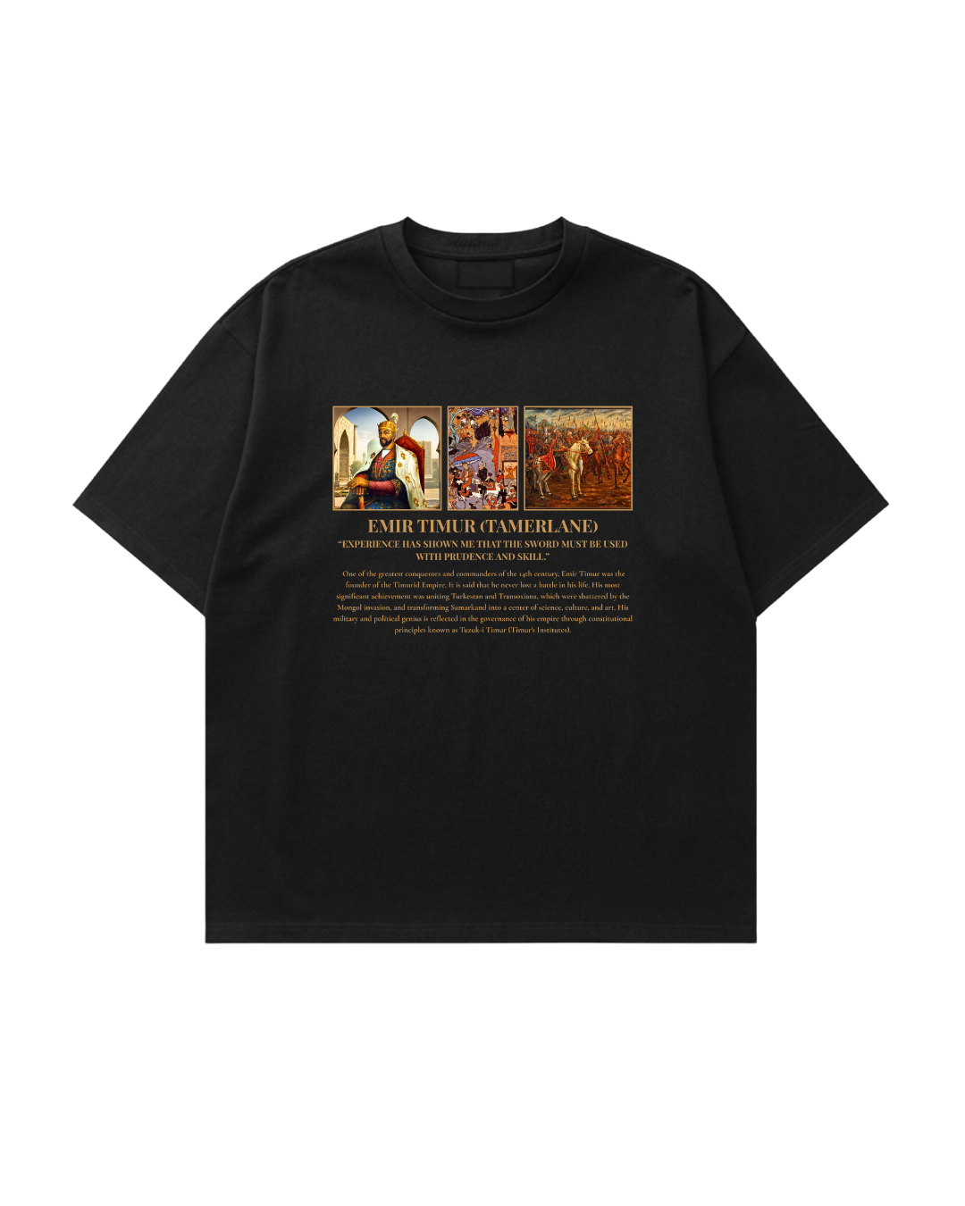 HISTORE™ Tîmûr - Timur Oversize T-shirt