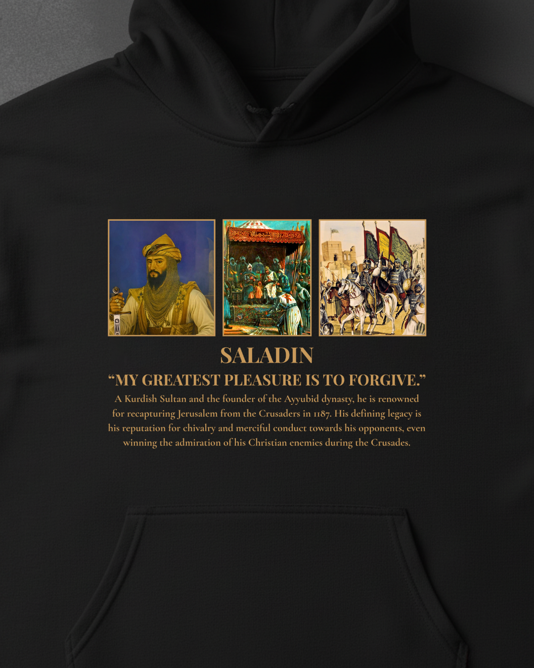 HISTORE™ Saladin - Selahaddin Eyyubi Oversize Hoodie