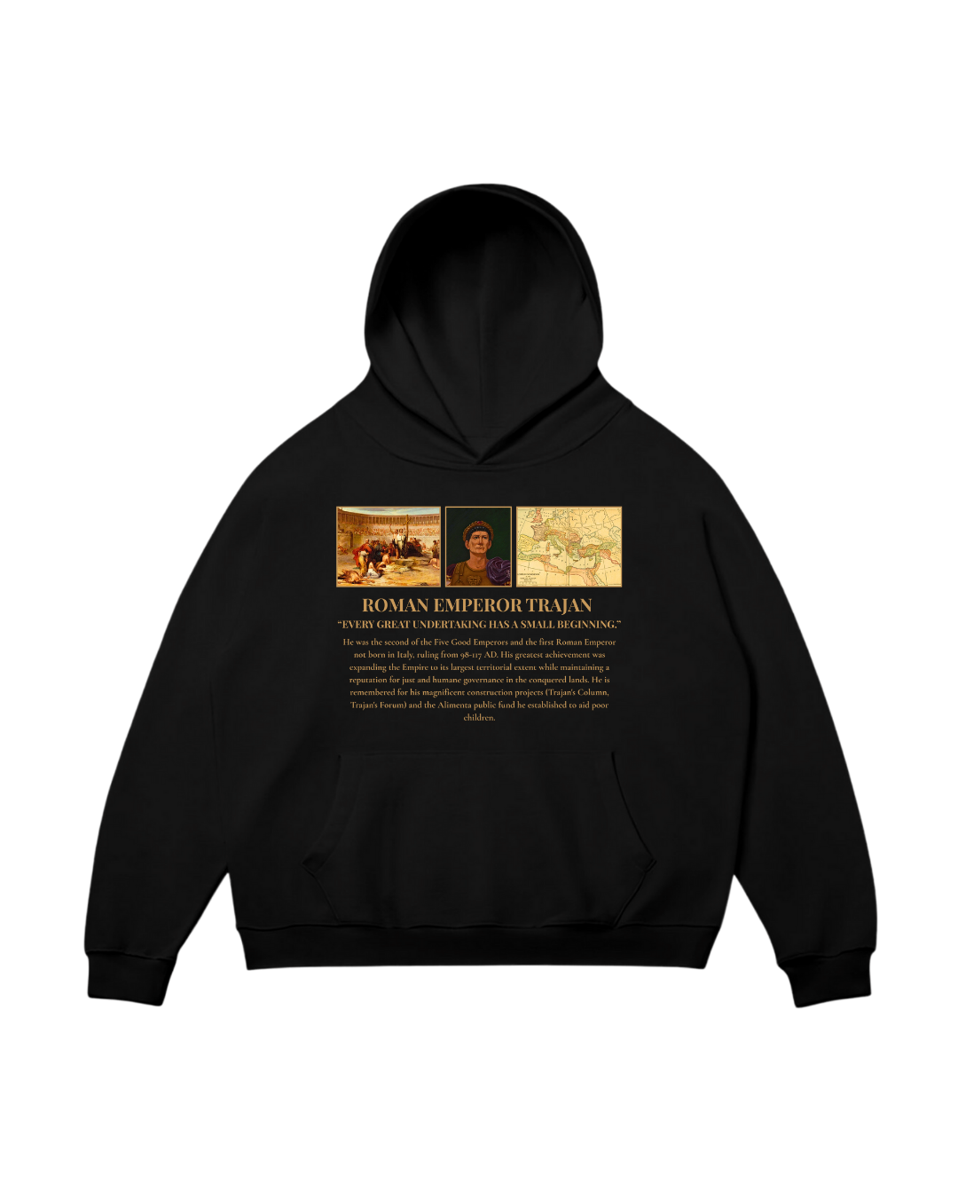 HISTORE™ Trajan Oversize Hoodie
