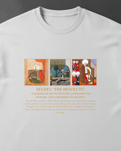 HISTORE™ Selim the Resolute - Yavuz Sultan Selim Oversize T-shirt