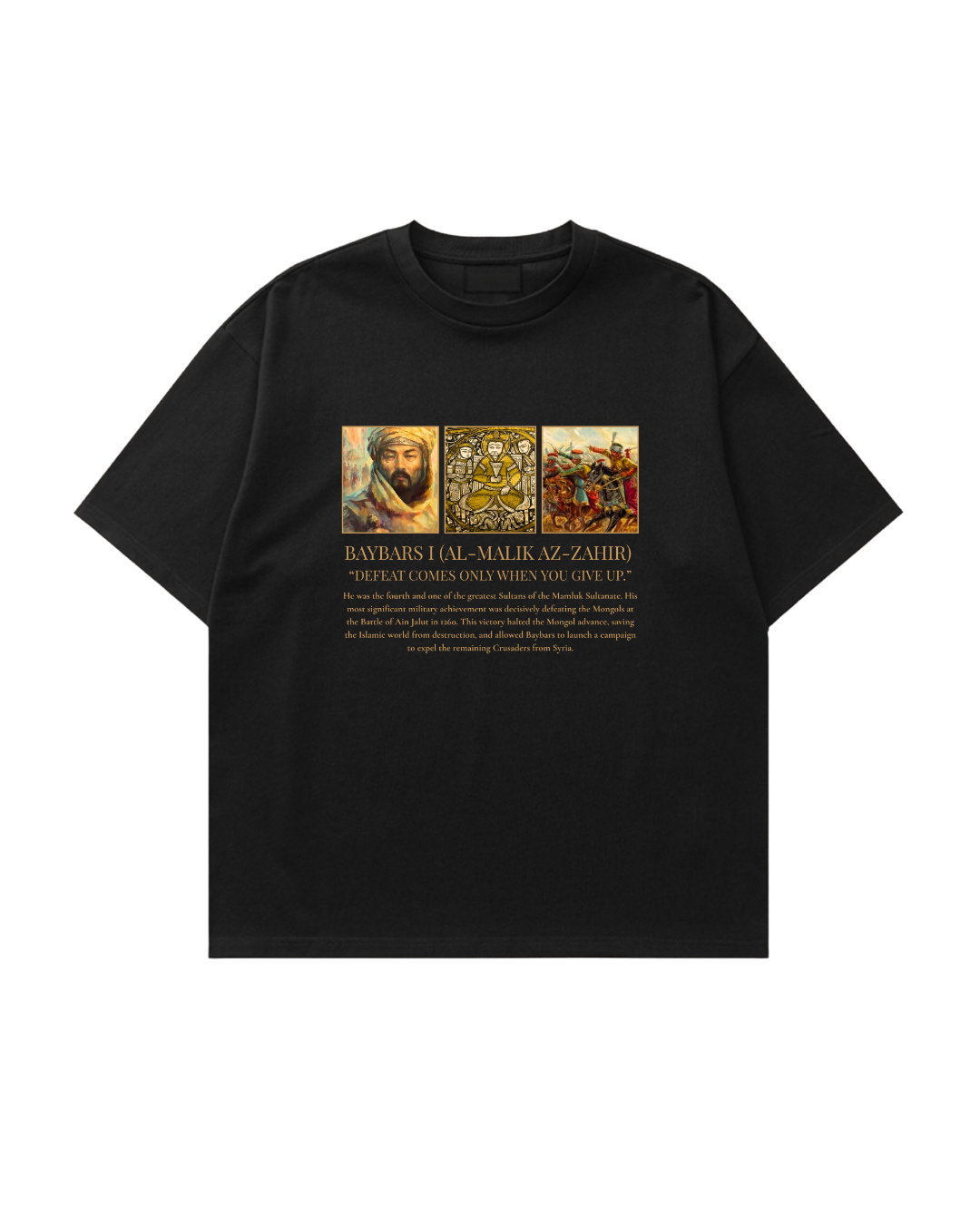 HISTORE™ Baybars I - Birinci Baybars Oversize T-shirt